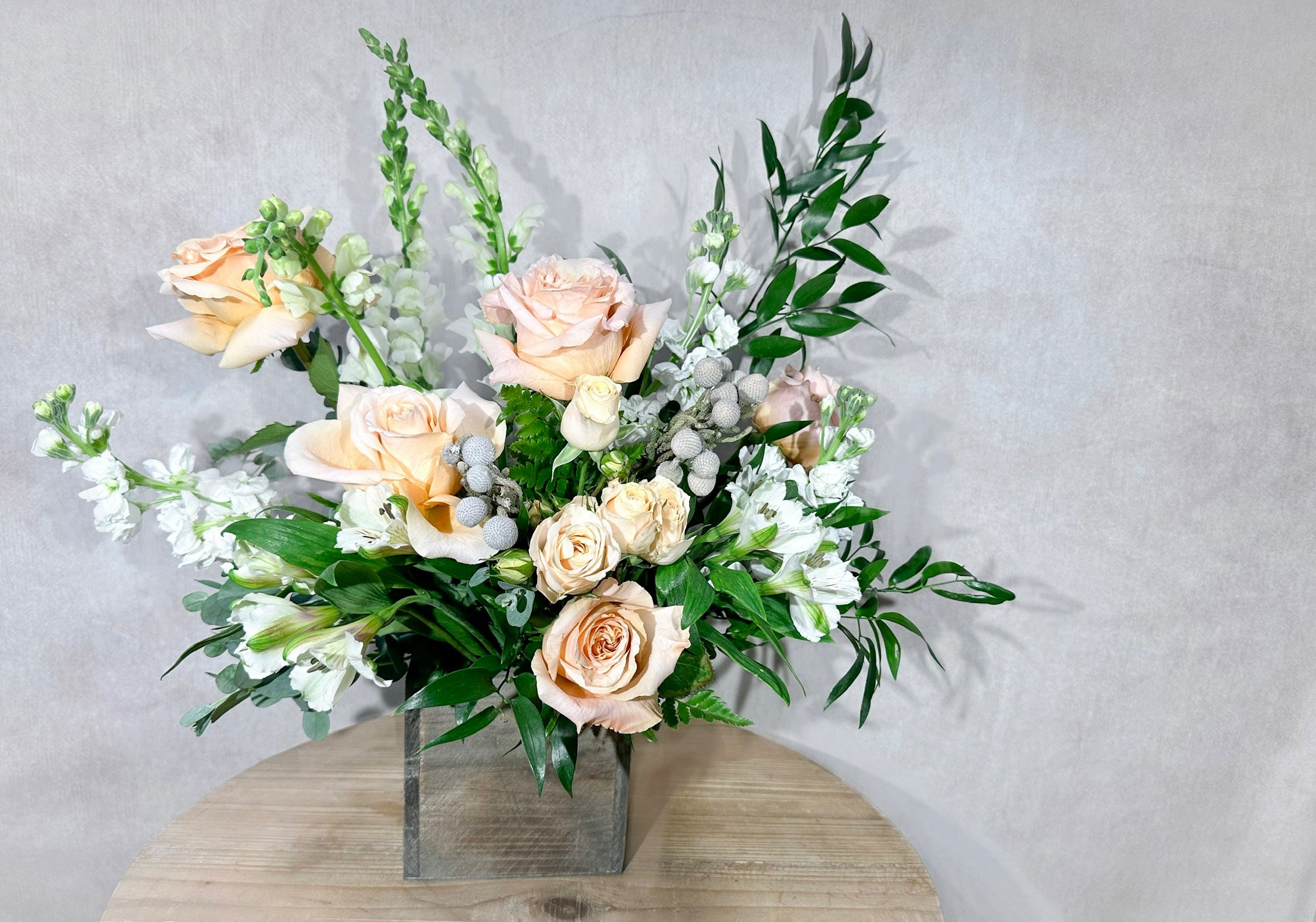 Peaches N' Cream flowers
