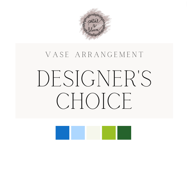 Blue Hues Designer's Choice
